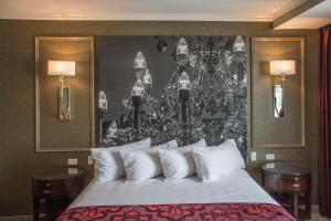 Krevet ili kreveti u jedinici u okviru objekta The Delavan Hotel