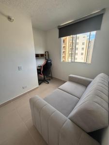 Posezení v ubytování Hermoso Apartamento en Apulo