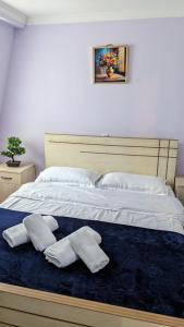 Postel nebo postele na pokoji v ubytování MATE Private Bathrooms