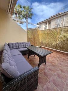 Χώρος καθιστικού στο Casa Brisa Mar