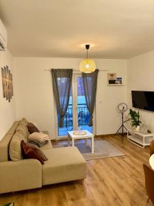 TV a/nebo společenská místnost v ubytování Apartment KIM