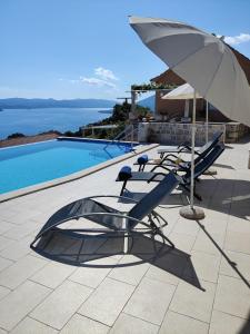 Πισίνα στο ή κοντά στο Holiday house with private pool Mokalo