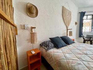 Postel nebo postele na pokoji v ubytování Itzé Hostel Boutique - Progreso
