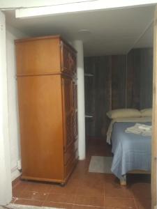 Postel nebo postele na pokoji v ubytování Posada Las vigas