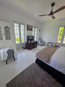 Letto o letti in una camera di Large Beautiful Villa with Ocean Views and private pool - 3 Bedroom Listing