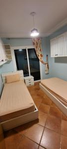 Postel nebo postele na pokoji v ubytování Beautiful apartment with pool 1 min far from beach