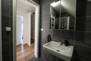 Koupelna v ubytování Apartman Beranek Sumava