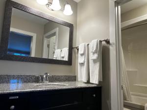 Koupelna v ubytování Hotel Moncton