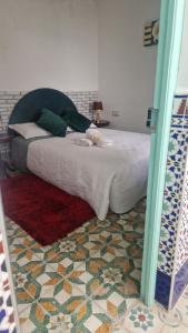 Katil atau katil-katil dalam bilik di Riad Nostalgie of Tetouan