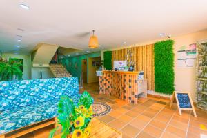 Area soggiorno di Hotel Bambu Guatape