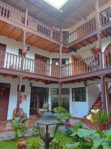 Balkón nebo terasa v ubytování Hostal Catequil