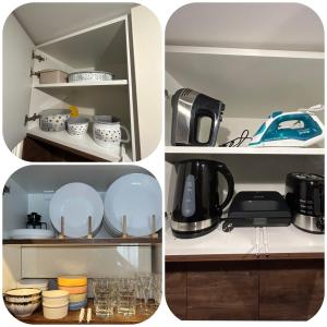 Kuchyň nebo kuchyňský kout v ubytování Apartman Hedona Zlatibor
