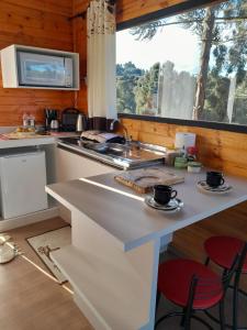 Dapur atau dapur kecil di Chale VITRUM +25 gambar