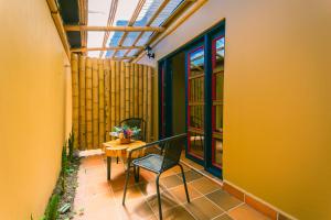 Patio o area all'aperto di Hotel Bambu Guatape