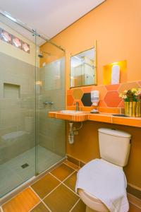Bagno di Hotel Bambu Guatape