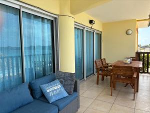 Posezení v ubytování Ocean View Palapa