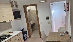 Kuchyň nebo kuchyňský kout v ubytování Appartamenti in Centro a Vieste