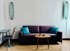 Posezení v ubytování Hôtel La Muette