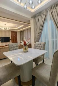 Istumisnurk majutusasutuses Luxe Haven