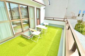 Kawagoe Inn Tokine 時の鐘まで徒歩3分 敷地内駐車場 お子様用プレイルーム的阳台或露台