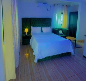Postel nebo postele na pokoji v ubytování C & C Hotel