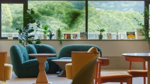 Χώρος καθιστικού στο Fourtreat Hakone Sengokuhara