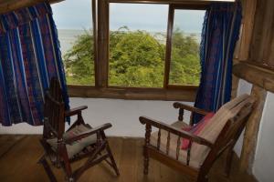Posezení v ubytování hostal Monte Libano