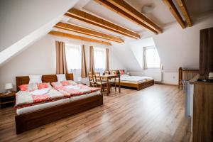 Postel nebo postele na pokoji v ubytování Dueta Apartment