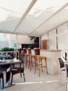 Posezení v ubytování Hôtel Thalassa