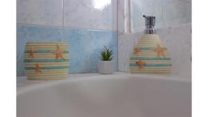 Ein Badezimmer in der Unterkunft Planet View