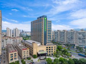 义乌景观或在酒店看到的城市景观