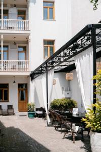 Balkón nebo terasa v ubytování Sota Metekhi Hotel Tbilisi