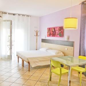 A bed or beds in a room at Residence Amarein