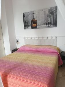 Postel nebo postele na pokoji v ubytování Segrate San Felice