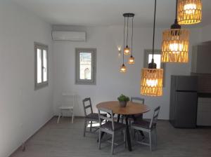 Posezení v ubytování Liopi Village Andros