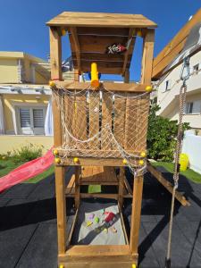 Balkón alebo terasa v ubytovaní Family apartments Grguric