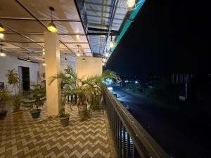 Hotel Pear的阳台或露台