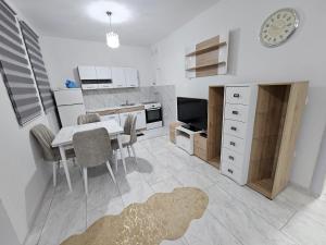 Kuchyň nebo kuchyňský kout v ubytování Rejjan APARTMANI