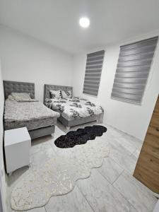 Postel nebo postele na pokoji v ubytování Rejjan APARTMANI