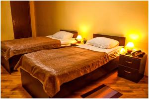 Krevet ili kreveti u jedinici u objektu Hotel Dalida