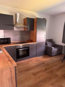 Η κουζίνα ή μικρή κουζίνα στο Apartment Lena