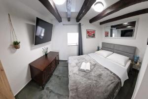 Postel nebo postele na pokoji v ubytování Island Chill Apartments TWO