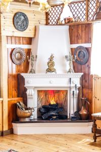 Posezení v ubytování Oborri Shkodran Boutique Hotel