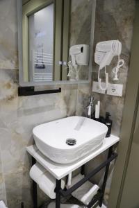 Koupelna v ubytování Oborri Shkodran Boutique Hotel