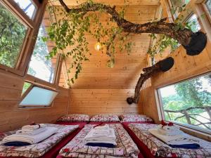 Postel nebo postele na pokoji v ubytování Agriturismo Pereti
