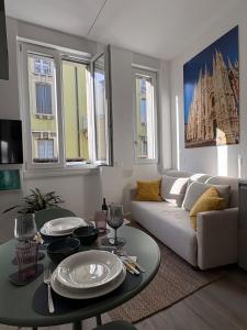 Χώρος καθιστικού στο Milan Top 7 attractions at Metro1 - Charming flat