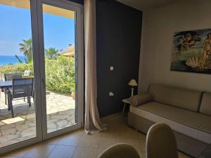 Posezení v ubytování Corfu Dream Holidays Villas