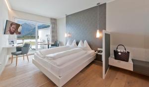 Postel nebo postele na pokoji v ubytování Hotel Schennerhof