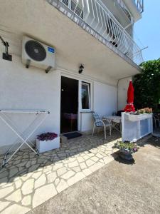 Balkón nebo terasa v ubytování Guest House Pamela