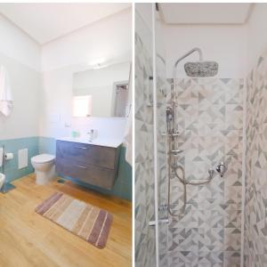 Kúpeľňa v ubytovaní Central Station and City Rooms Link "13 Apartment" Amalfi Coast , Salerno